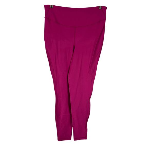 Lululemon Base Pace High-Rise Fleece Tight 28" Wild Berry Women's Size 14 NWT - Picture 4 of 11